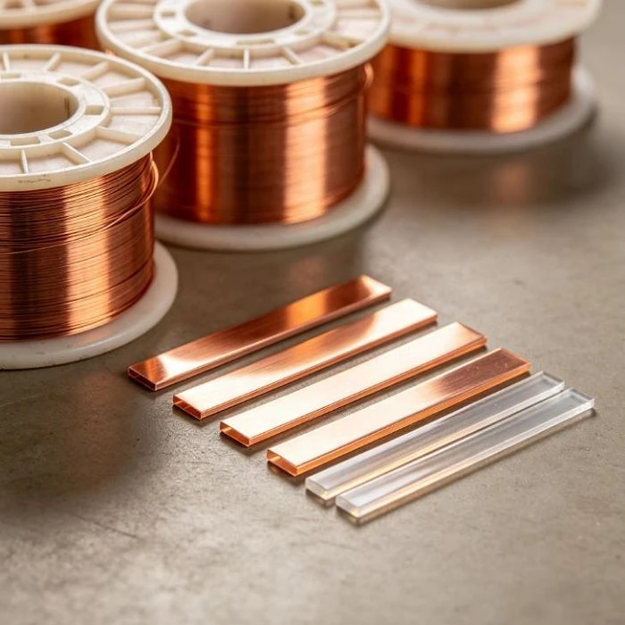 productcate-1-1 Heat-Bondable Enamelled Flat Wire