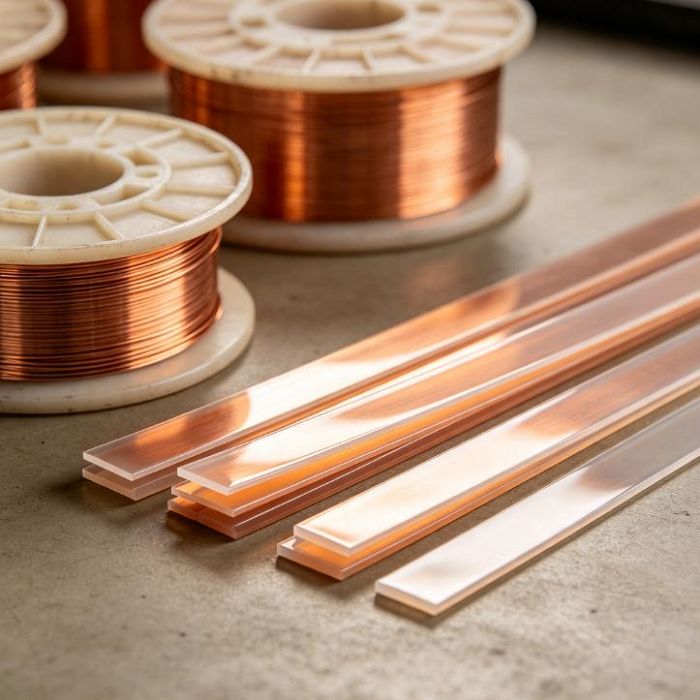 productcate-1-1 Self-Bonding Enamelled Flat Copper Wire